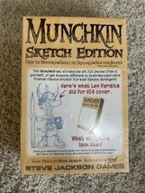Munchkin By Steve Jackson Games Sketch Edition New Sealed - $20.99