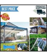 Clear Tarp with Grommets 3X6FT Transparent Tarpaulin Heavy Duty Waterpro... - $15.17