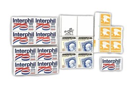 Interphil Ameripex and Eagle A Stamp Lot 18 Total - £4.12 GBP