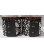 Bath &amp; Body Works 3-wick Scented Candle Lot Set of 2 PALO SANTO - $68.56