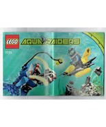 LEGO Aqua raiders 7771 instruction Booklet Manual ONLY - $5.07