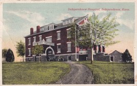 Independence Kansas KS Hospital 1921 Parsons Postcard E18 - £6.43 GBP