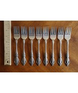 Oneida RAPHAEL Stainless Distinction Deluxe Silverware HH: 8x Salad Fork... - $529.43 MXN