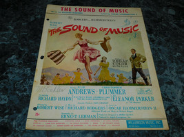 THE SOUND OF MUSIC STARRING JULIE ANDREWS, CHRISTOPHER PLUMMER, CO-STARR... - $2.99