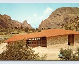 Chisos Mountain Lodge Grande Piegare National Park Tx Cromo Cartolina D17 - $5.08