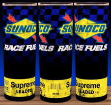 Glow in the Dark Sunoco Race Fuels Supreme Leaded Distressed Cup Mug Tumbler - £18.15 GBP