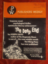 Publishers Weekly Book Industry Journal February 6 1967 Deep End Joseph Hayes - £12.70 GBP