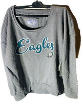 G-III Donna Philadelphia Eagles Embrace Maglione Grigio Medio - £23.45 GBP
