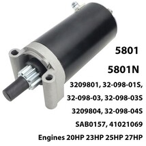 NEW STARTER FITS CUB CADET MOWER M48-HN M54-HN 20HP 24HP HONDA 2280007860 image 6