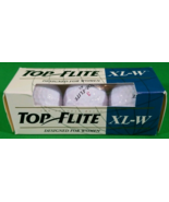NEW Top Flite XL-W (3) Golf Balls Designed For Women 1994 Vintage Spaldi... - £7.36 GBP