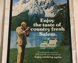 vintage Salem Cigarettes Print Ad Advertisement 1978 pa1 - £5.50 GBP