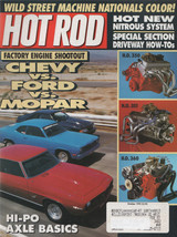 Hot Rod Magazine October 1992 Factory Engine Shootout Chevy-Ford-Mopar - £1.96 GBP