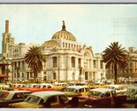 Palace of Fine Arts Mexico City Mexico Chrome Postcard K8 - $6.88