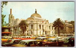 Palace of Fine Arts Mexico City Mexico Chrome Postcard K8 - £5.38 GBP
