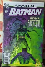 Batman Annual #26 (Oct. 07&#39;) NM- (9.2) Origin of Ra&#39;s Al Ghul/ Damian Wayne App. - £3.82 GBP
