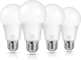 A19 LED Light Bulbs, 100 Watt Equivalent LED Bulbs, Daylight White 5000K - £11.25 GBP