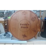 Hardwood pizza serving board - can be customized - $475.17 MXN