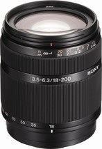 Sony Dt 18-200Mm F/3.5-6.3 Aspherical Ed High Magnification Zoom Lens For Sony - £247.18 GBP