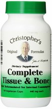 Dr. Christopher&#39;s Original Formulas Complete Tissue and Bone Formula Capsules... - £16.38 GBP