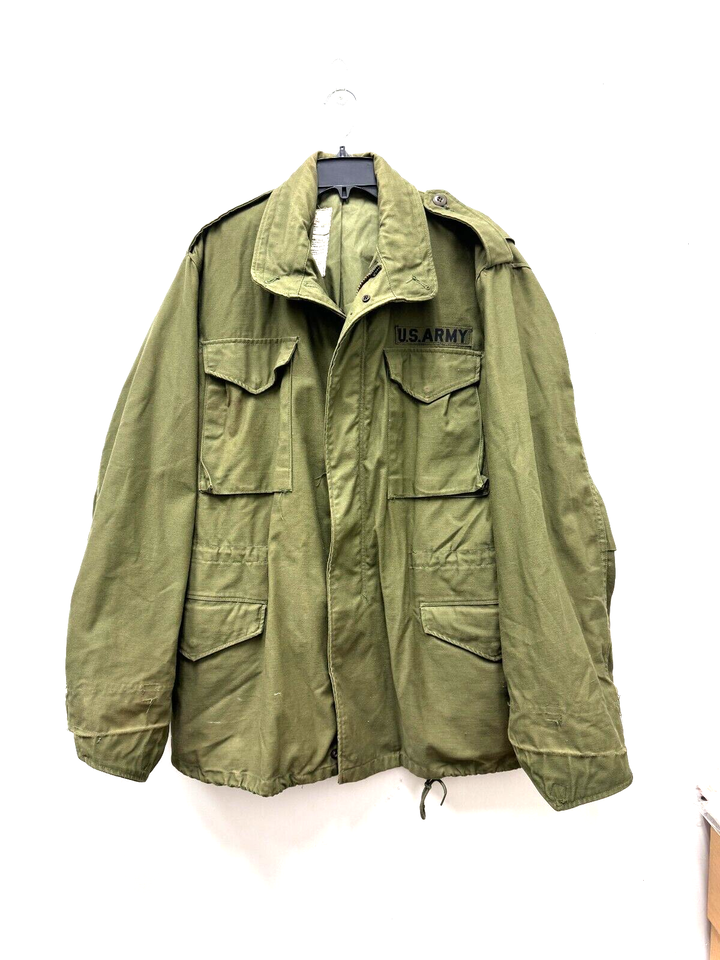 GENUINE USGI 1974 COAT COLD WEATHER FIELD OG-107 M-65 JACKET - MEDIUM LONG - $294.53