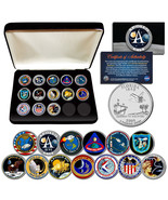 APOLLO SPACE MISSIONS U.S Quarters 13-Coin Complete Set NASA PROGRAM wit... - $1,278.83 MXN