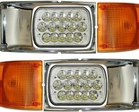 1995 1996 International 4900 8100 8200 LED HEADLIGHTS WITH CORNER LAMP B... - $257.40