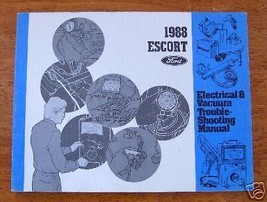 93 Ford Escort Electrical/Vacuum Troubleshooting Manual - $5.00