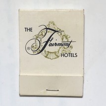 Fairmont Hotel San Francisco California Inn Motel Resort Match Book Matchbox - £3.88 GBP