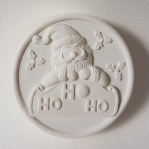 ho ho ho Santa - 2D silicone Soap/polymer/clay/cold porcelain mold - £20.21 GBP