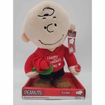 Animated Plush - Peanuts - Charlie Brown 14in - Plays Peanuts Theme - £11.74 GBP
