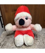 Vintage Pink Koala Toy Novelty Co Plush Stuffed Looks Like A Pink &amp; Red ... - $29.99