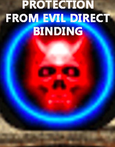 HAUNTED DIRECT BINDING PROTECTION FRO EVIL & DARKNESS EXTREME WORK MAGICK  image 2