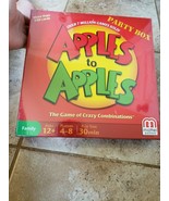 NIP NEW Still Sealed Mattel Apples to Apples Party Box Board Game - £8.99 GBP