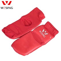Wesing PU Leather Instep Guard Feet Protector with Large Size for Wushu Sanda Mu - £94.14 GBP