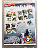 USPS Stamp Sheet Celebrate the Century 1960s (2) SEALED Beatles Woodstoc... - $24.64 CAD
