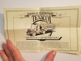 Texaco 1920 Pierce Arrow Cab with Tanker Die Cast Metal Bank image 10