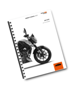 KTM 2022 - 200 DUKE EU EDITION  - OWNERS MANUAL USER GUIDE - €41,94 EUR