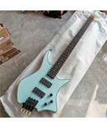 4 Strings Headless Electric Bass Guitar ,Mahogany Body Roasted Maple Nec... - $239.00