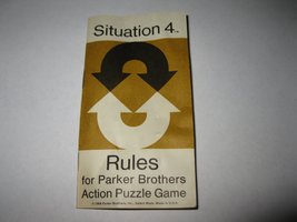 1968 Situation 4 Board Game Piece: Instruction Booklet - £2.36 GBP