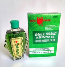 Aceite medicinal marca Eagle 24 ml dolores dolor de espalda moretones es... - $372.64 MXN