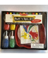 New Swirl And Spin Art Kit Melissa And Doug Art - $108.32 MXN