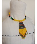 Handmade seed beaded necklace chocker,gift necklace, statement necklace,... - $135.93 CAD