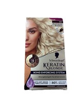 Schwarzkopf Keratin PLATINUM BLONDE 001 All Hair Types Color Dye, Permanent - $15.72