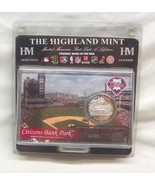 PHILADELPHIA PHILLIES Highland Mint CITIZENS BANK PARK Silver Plated COI... - $365.43 MXN
