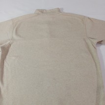Columbia AM6771 Men’s Tan/Beige 1/4 Zip Fleece Pullover Outdoor Sweatshirt Sz L image 13