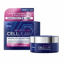 Nivea Hyaluron Cellular Filler Anti-Age Night Cream 50 ml - £41.12 GBP