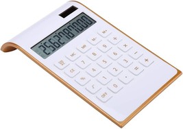 Calculator, Slim Elegant Design, Office/Home Electronics, Dual Powered, ... - $25.99