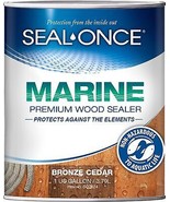 Seal-Once Marine Premium Wood Sealer - Waterproof Sealant - Wood Stain and - $2,304.58 MXN
