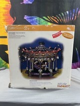 Department 56 Halloween Village &quot;Ghostly Carousel&quot; Retired 2002 Music Motion!! - £132.21 GBP