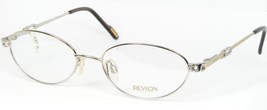 Revlon RV 027 Z58 Blass Gold / Silber Brille W/Kristalle 52-17-135mm - £72.01 GBP